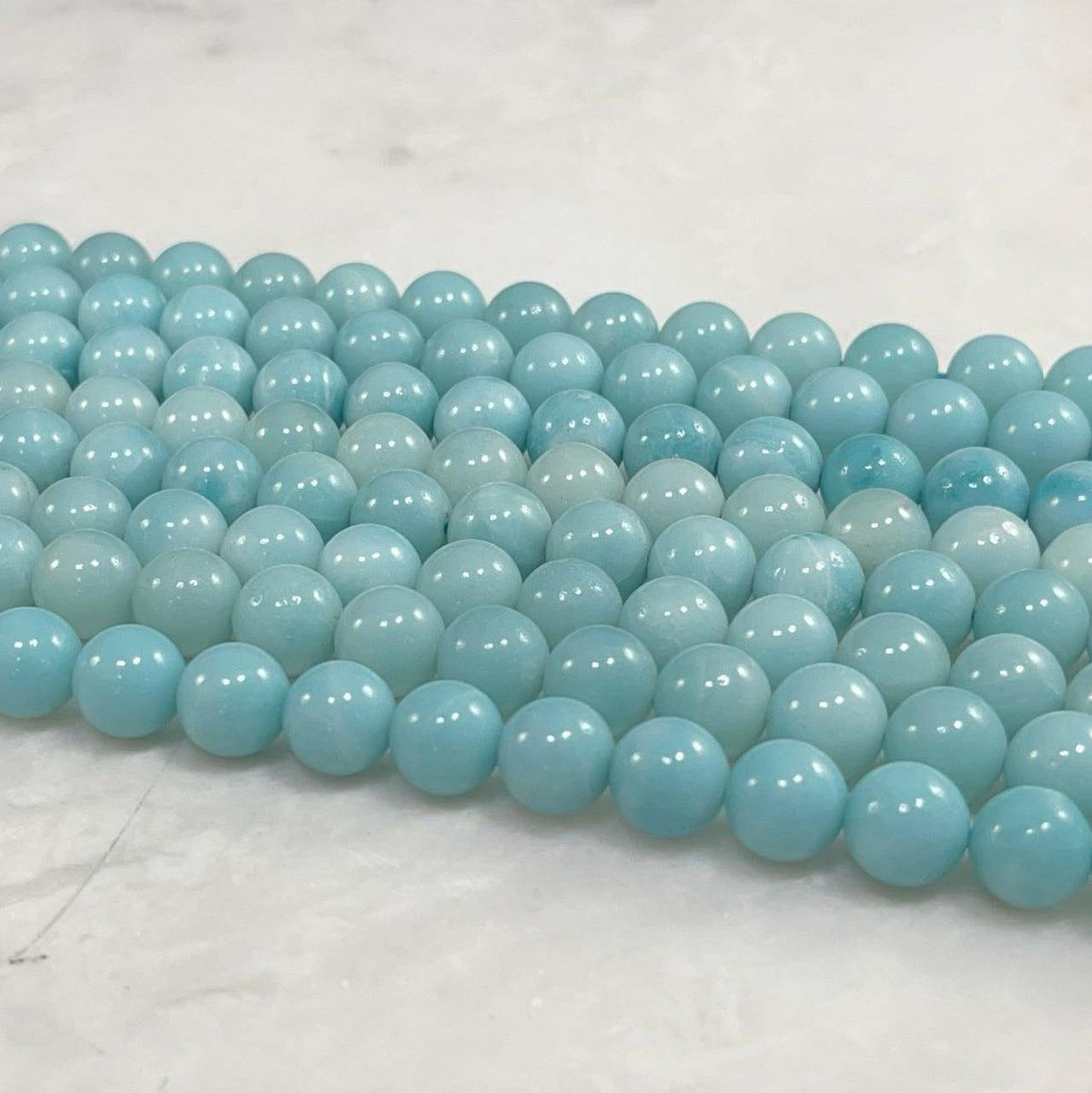 Amazonite Grade A Round by The Perfect Gem