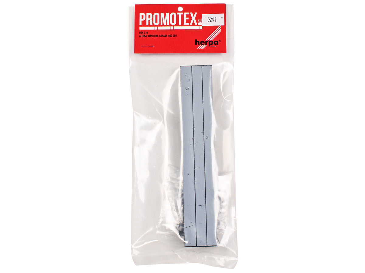 48ft Flatbed Trailer Gray Top 1/87 (HO) Plastic Model by Promotex by Promotex