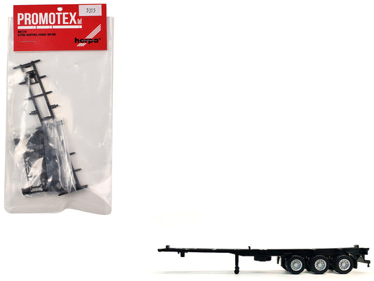 Container Chassis for 3-Axle 40ft Trailer 1/87 (HO) Plastic Model by Promotex by Promotex
