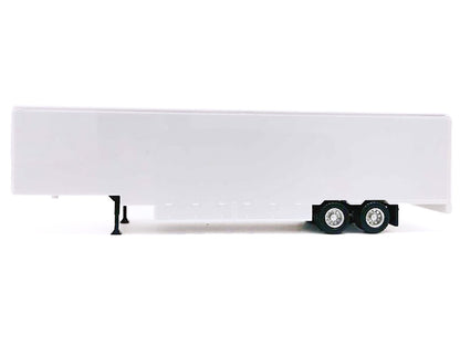 48ft Moving Van Trailer Light Gray 1/87 (HO) Plastic Model by Promotex by Promotex