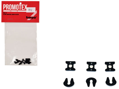 Fifth Wheel Sets (3 Sets) 1/87 (HO) Plastic Model by Promotex by Promotex