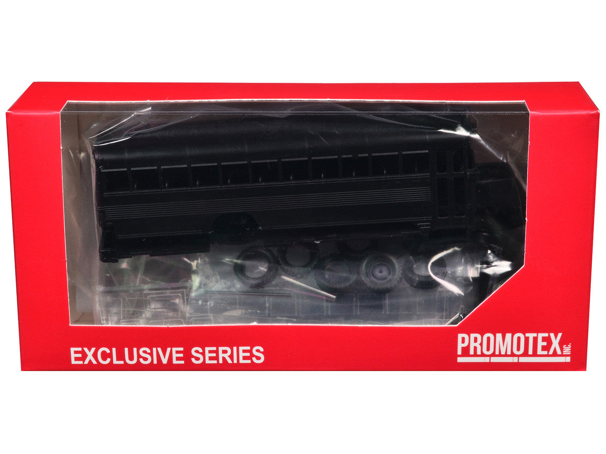 Model Kit School Bus 1/87 (HO) Plastic Model by Promotex by Promotex