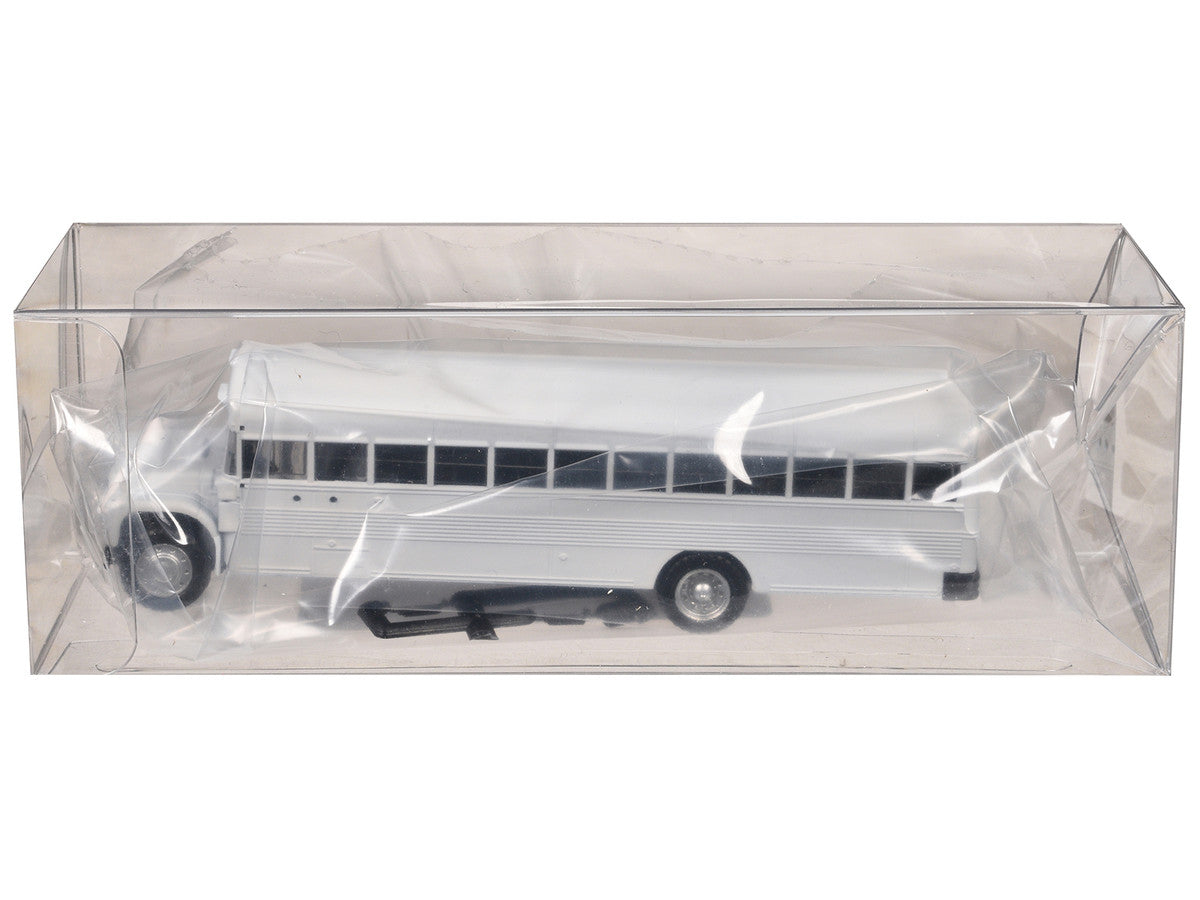 School Bus White 1/87 (HO) Plastic Model by Promotex by Promotex