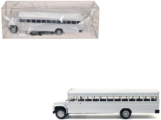 School Bus White 1/87 (HO) Plastic Model by Promotex by Promotex