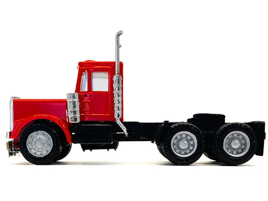Kenworth W900 Short Day Cab "New Version" Red 1/87 (HO) Plastic Model Car by Promotex by Promotex
