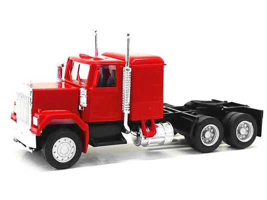GMC Sleeper Cab Red 1/87 (HO) Plastic Model Car by Promotex by Promotex