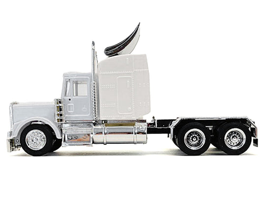 Kenworth W900 Sleeper Cab White 1/87 (HO) Plastic Model Car by Promotex by Promotex