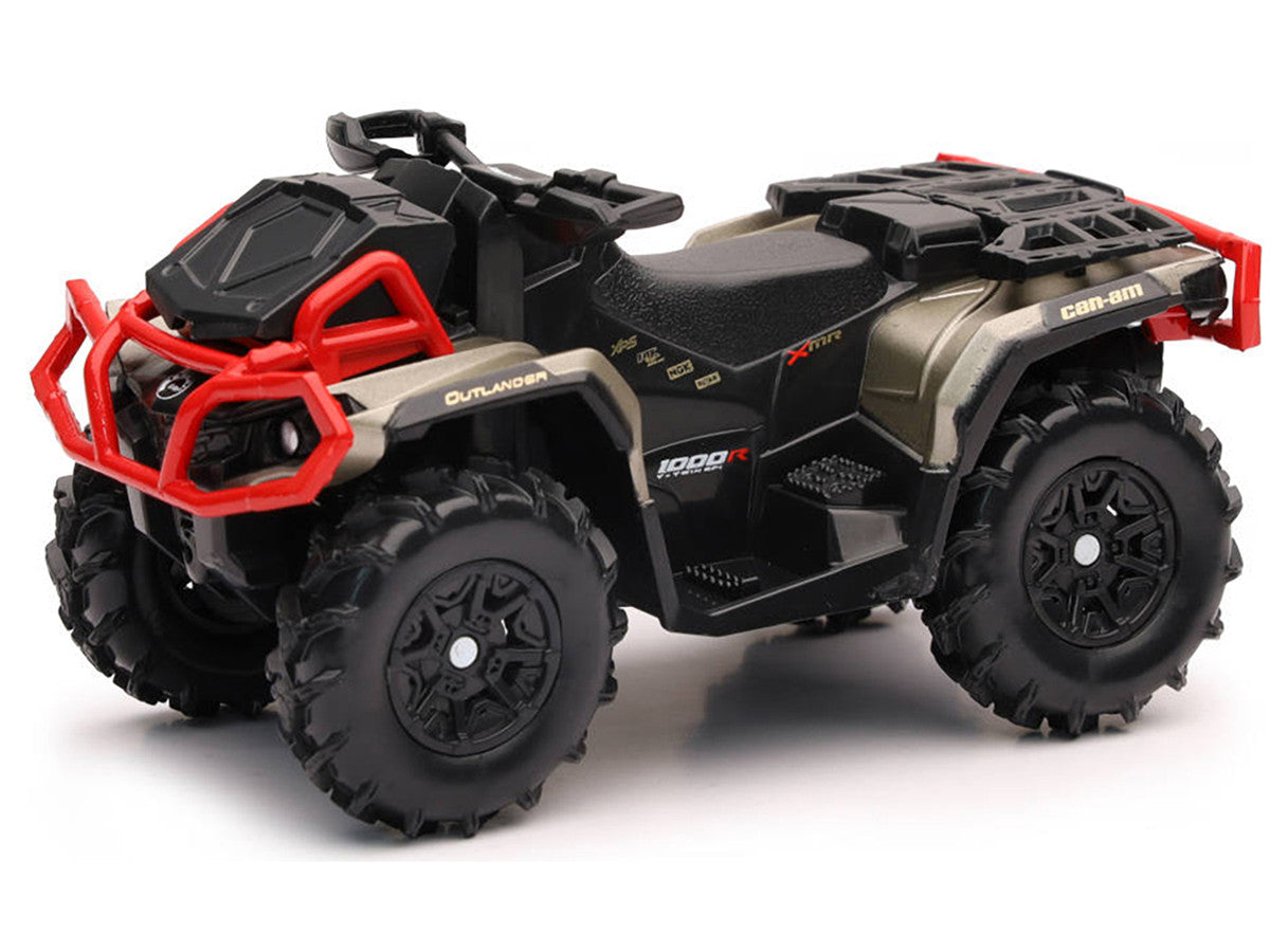Can-Am Outlander XMR 1000R ATV Black and Gold Diecast Model by New Ray by New Ray