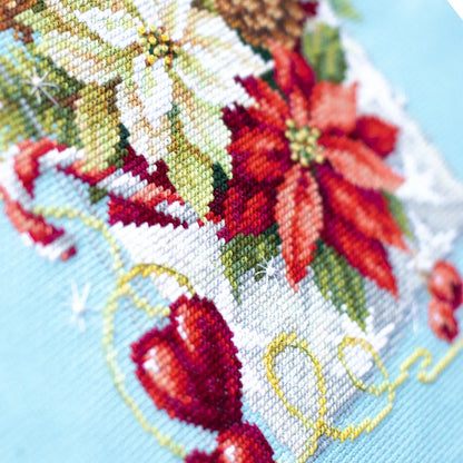 Merry Christmas! Counted Cross Stitch Kit by Magic Needle 100-241