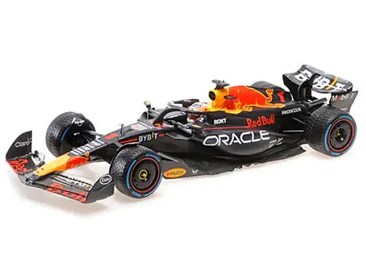 Red Bull Racing RB19 #1 Max Verstappen "Oracle" Winner F1 Formula One "Dutch GP" (2023) with Driver Limited Edition to 230 pieces Worldwide 1/18 Diecast Model Car by Minichamps by Minichamps