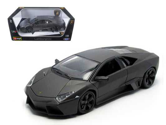 Lamborghini Reventon Dark Matt Gray 1/18 Diecast Model Car by Bburago by Bburago