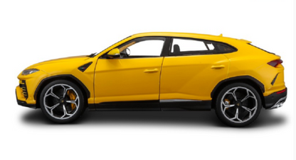 Lamborghini Urus Yellow 1/18 Diecast Model Car by Bburago by Bburago