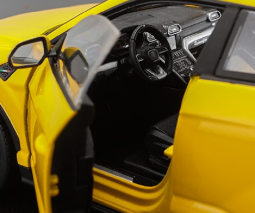 Lamborghini Urus Yellow 1/18 Diecast Model Car by Bburago by Bburago