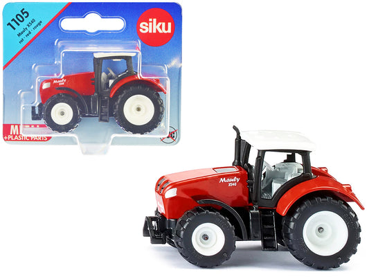 Mauly X540 Tractor Red with White Top Diecast Model by Siku by SIKU