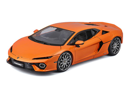 Lamborghini Temerario Orange Metallic 1/18 Diecast Model Car by Bburago by Bburago
