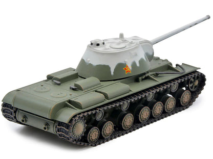 Soviet Kliment Voroshilov KV-3 Heavy Tank Winter Camouflage 1/72 Diecast Model by Panzerkampf by Panzerkampf
