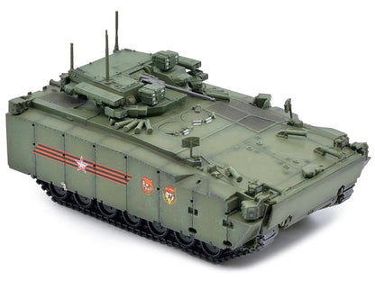 Russian (Object 695) Kurganets-25 Infantry Fighting Vehicle with Four Kornet-EM Guided Missiles - Moscow Victory Day Parade 1/72 Diecast Model by Panzerkampf by Panzerkampf