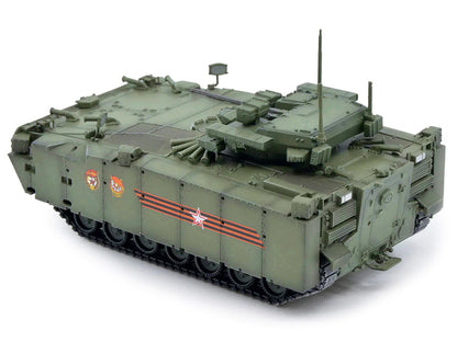 Russian (Object 695) Kurganets-25 Infantry Fighting Vehicle with Four Kornet-EM Guided Missiles - Moscow Victory Day Parade 1/72 Diecast Model by Panzerkampf by Panzerkampf