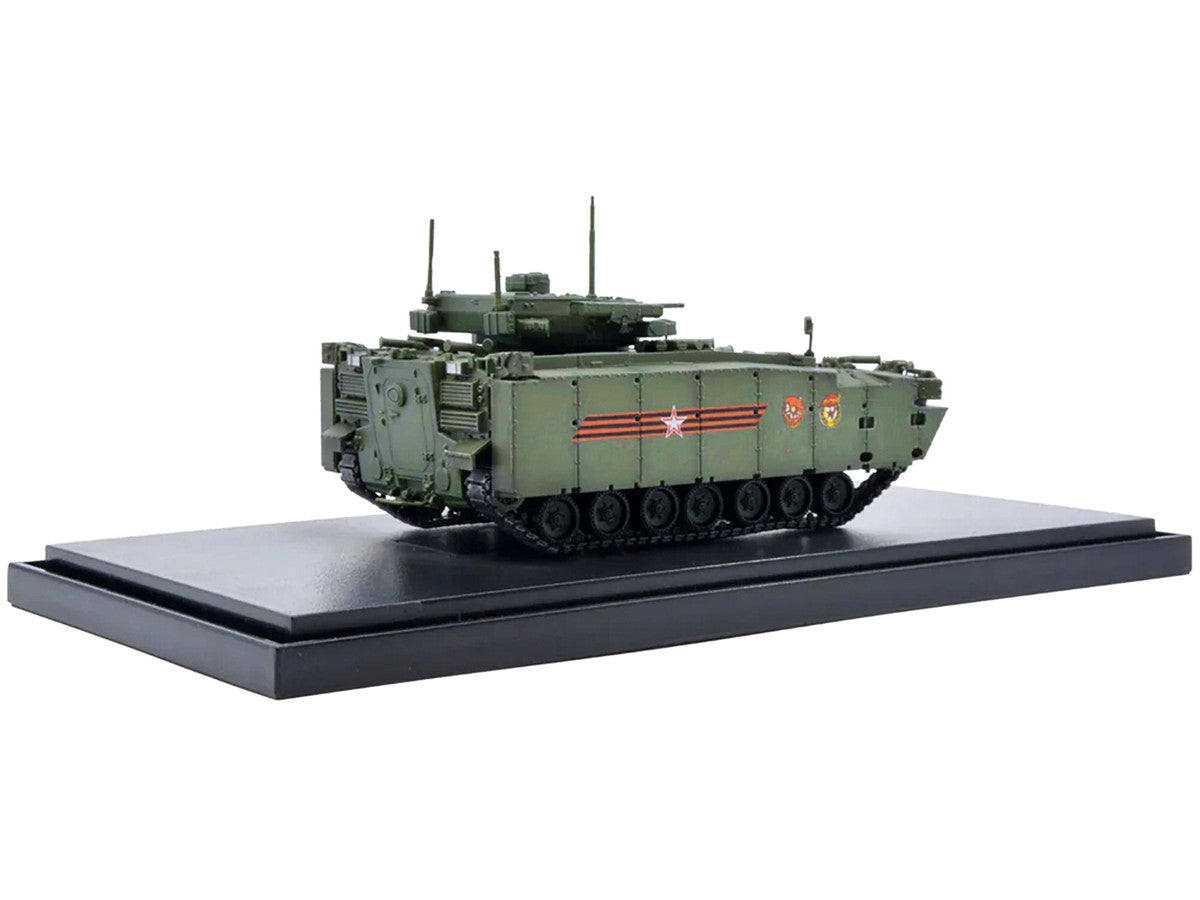 Russian (Object 695) Kurganets-25 Infantry Fighting Vehicle with Four Kornet-EM Guided Missiles - Moscow Victory Day Parade 1/72 Diecast Model by Panzerkampf by Panzerkampf