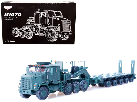 M1070 Heavy Equipment Transporter Army Green "Armor Premium" Series 1/72 Diecast Model by Panzerkampf by Panzerkampf