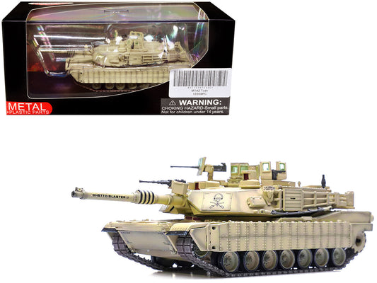 M1A2 TUSK I Battle Tank "Ghetto Blaster II" "U.S. Army 3rd Squadron 3rd Armoured Cavalry Regiment FOB Hammer Iraq" (2011) 1/72 Diecast Model by Panzerkampf by Panzerkampf