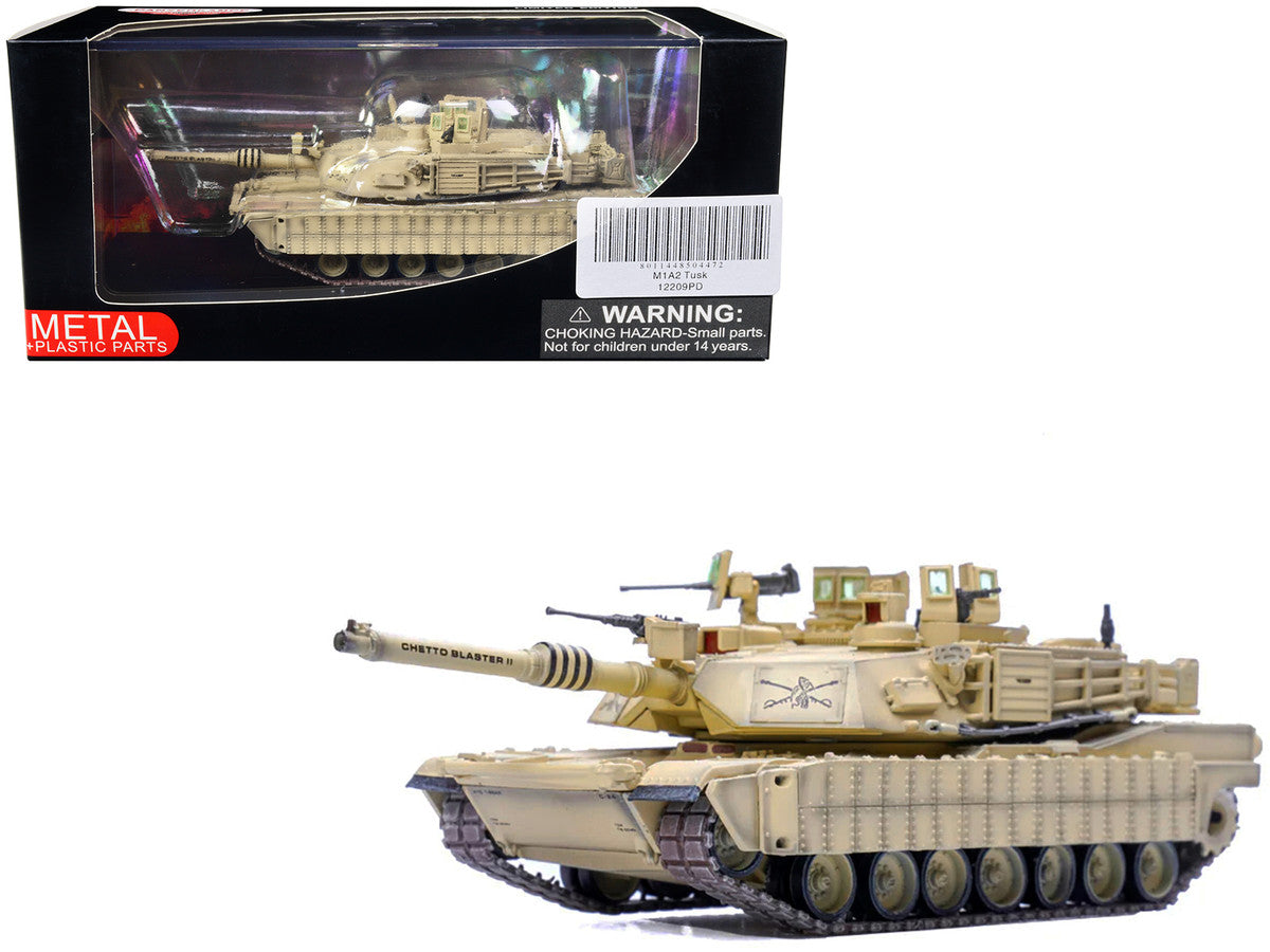 General Dynamics M1A2 Abrams TUSK Tank 1/72 Diecast Model by Panzerkampf by Panzerkampf