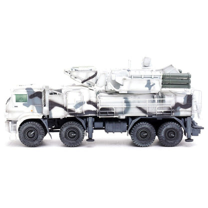 Pantsir S1 96K6 Self-Propelled Air Defense Weapon System Winter Camouflage "Russia's Arctic Forces" "Armor Premium" Series 1/72 Diecast Model by Panzerkampf by Panzerkampf