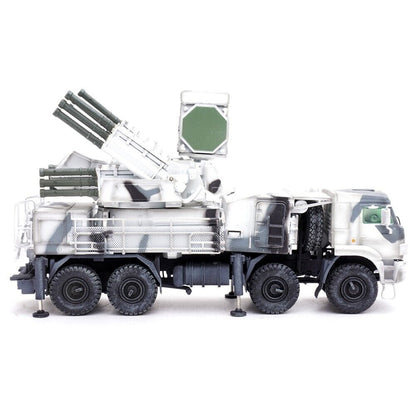 Pantsir S1 96K6 Self-Propelled Air Defense Weapon System Winter Camouflage "Russia's Arctic Forces" "Armor Premium" Series 1/72 Diecast Model by Panzerkampf by Panzerkampf