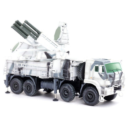 Pantsir S1 96K6 Self-Propelled Air Defense Weapon System Winter Camouflage "Russia's Arctic Forces" "Armor Premium" Series 1/72 Diecast Model by Panzerkampf by Panzerkampf