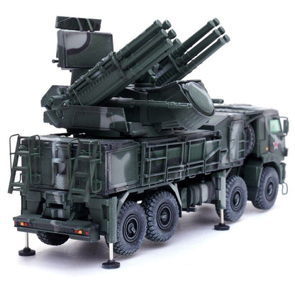 Pantsir S1 96K6 Self-Propelled Air Defense Weapon System Tri-Color Camouflage "Russia's Armed Forces" "Armor Premium" Series 1/72 Diecast Model by Panzerkampf by Panzerkampf