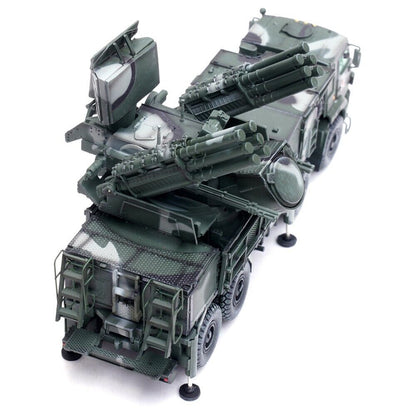 Pantsir S1 96K6 Self-Propelled Air Defense Weapon System Tri-Color Camouflage "Russia's Armed Forces" "Armor Premium" Series 1/72 Diecast Model by Panzerkampf by Panzerkampf