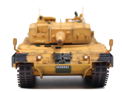 Leopard 2A4 Main Battle Tank "Desert Camouflage 2nd Cavalry Armored Brigade Turkey-Syrian Border" (2016) Turkish Army "Armor Premium" Series 1/72 Diecast Model by Panzerkampf by Panzerkampf