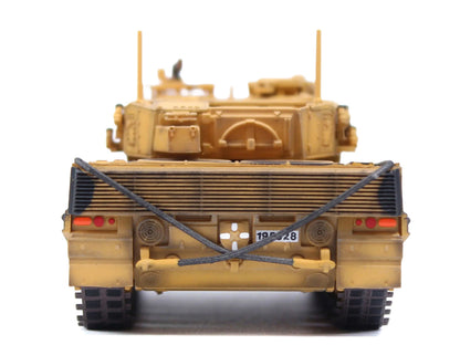 Leopard 2A4 Main Battle Tank "Desert Camouflage 2nd Cavalry Armored Brigade Turkey-Syrian Border" (2016) Turkish Army "Armor Premium" Series 1/72 Diecast Model by Panzerkampf by Panzerkampf