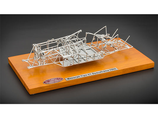 1960 Maserati Tipo 61 Birdcage Spaceframe 1/18 Diecast Model by CMC by CMC