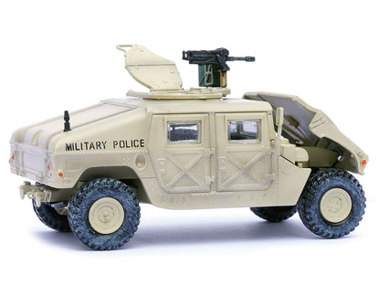M988 Modern 4×4 Utility Vehicle with Grenade Launcher Desert Sand "Military Police 4th Traffic Platoon A company 92nd MP Battalion 89th MP Brigade Ad Daman Saudi Arabia Gulf War" (1990) "Military Miniature" Series 1/64 Diecast Model by Panzerkampf by Panzerkampf