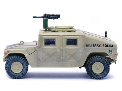 M988 Modern 4×4 Utility Vehicle with Grenade Launcher Desert Sand "Military Police 4th Traffic Platoon A company 92nd MP Battalion 89th MP Brigade Ad Daman Saudi Arabia Gulf War" (1990) "Military Miniature" Series 1/64 Diecast Model by Panzerkampf by Panzerkampf