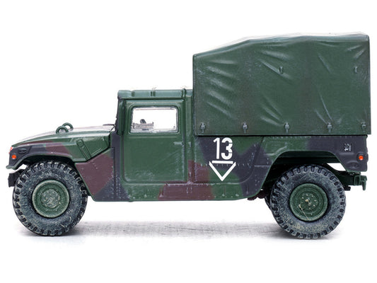 M998 HMMWV "2nd Battalion 3rd Field Artillery Regiment 1st Armored Division Stationed in Germany" (1999) United States Army "Military Miniature" Series 1/64 Diecast Model by Panzerkampf by Panzerkampf