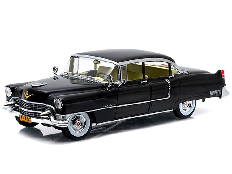 1955 Cadillac Fleetwood Series 60 Special Black "The Godfather" (1972) Movie 1/18 Diecast Model Car by Greenlight by Greenlight