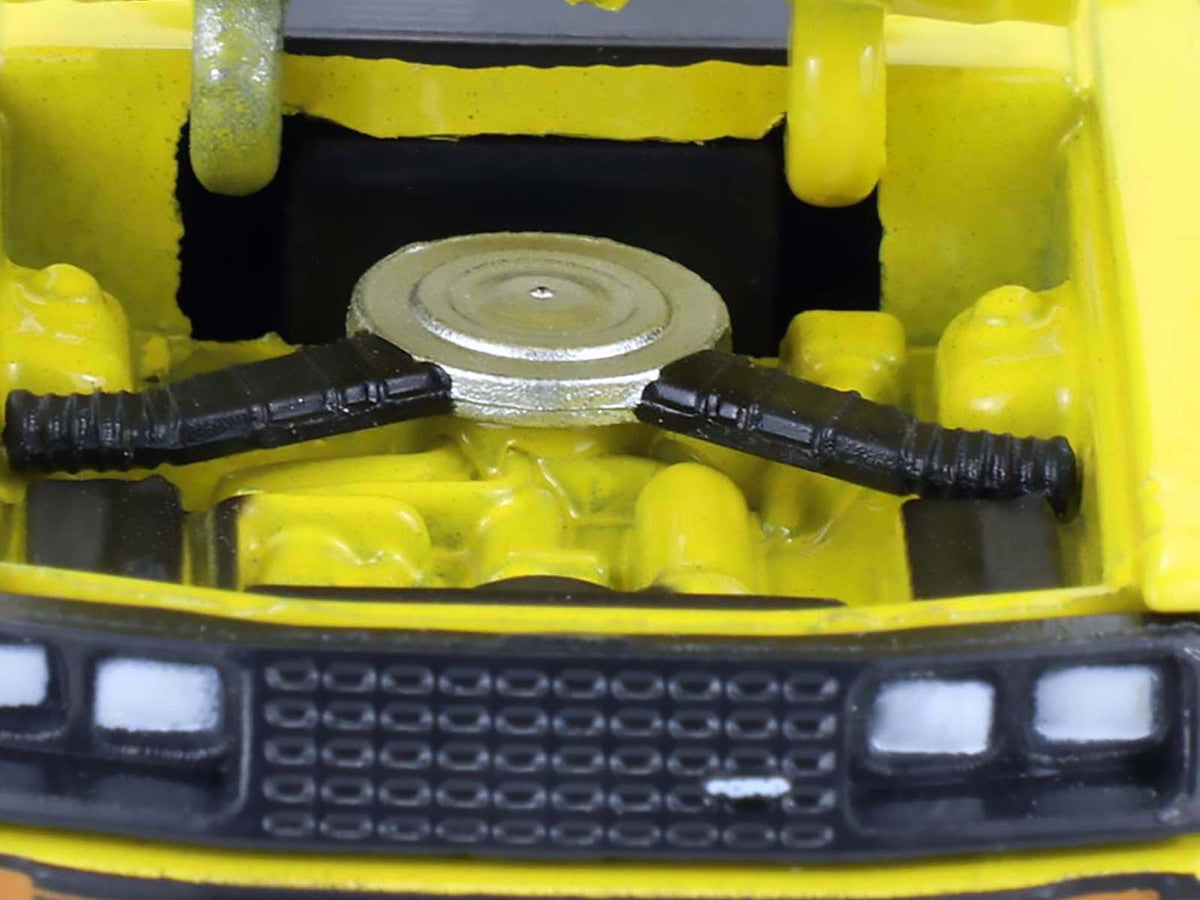 1979 Ford Mustang Cobra Fastback Bright Yellow with Cobra Good Graphics "GreenLight Muscle" Series 30 1/64 Diecast Model Car by Greenlight by Greenlight