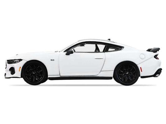 2024 Ford Mustang Oxford White with Black Top "GreenLight Muscle" Series 30 1/64 Diecast Model Car by Greenlight by Greenlight