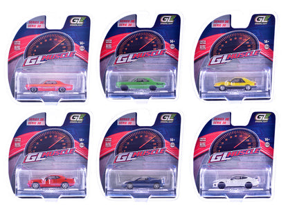 "GreenLight Muscle" Series 30 Set of 6 pieces 1/64 Diecast Model Cars by Greenlight by Greenlight