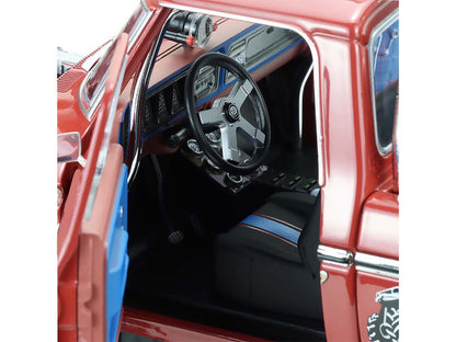 1979 Ford F-250 Monster Truck with 48-Inch Tires "Walkin' Tall" Red "Kings of Crunch" Series 1/18 Diecast Model Car by Greenlight by Greenlight