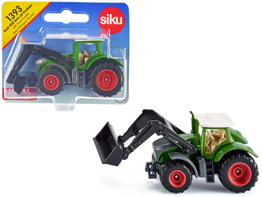 Fendt 1050 Vario Tractor with Front Loader Green with White Top Diecast Model by Siku by SIKU
