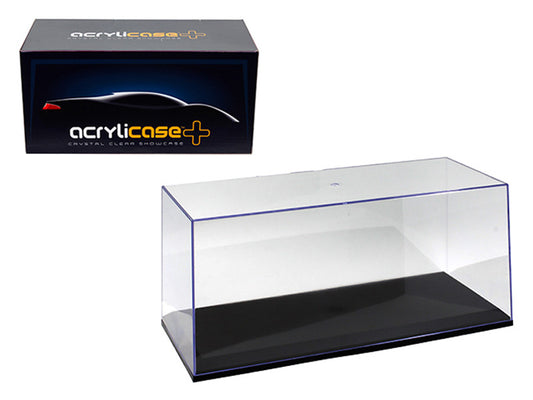 Collectible Display Show Case with Black Base for 1/24 1/18 Scale Models by Illumibox by Illumibox