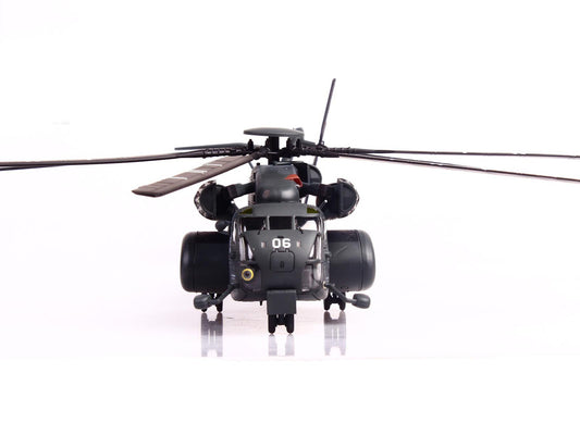 Sikorsky MH-53E Sea Dragon Helicopter "United States Navy Blackhawks Tail Number 06" Dark Gray 1/72 Diecast Model by Panzerkampf by Panzerkampf
