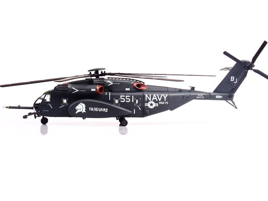 Sikorsky MH-53E Sea Dragon Helicopter "United States Navy Vanguard Tail Number 551" Dark Gray 1/72 Diecast Model by Panzerkampf by Panzerkampf
