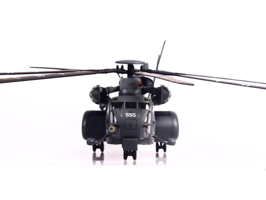 Sikorsky MH-53E Sea Dragon Helicopter "United States Navy Vanguard Tail Number 555" Dark Gray 1/72 Diecast Model by Panzerkampf by Panzerkampf