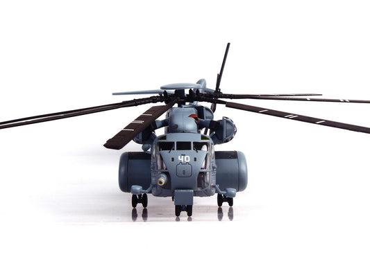 Sikorsky MH-53E Sea Dragon Helicopter "United States Navy Black Stallions Tail Number 40" Light Gray 1/72 Diecast Model by Panzerkampf by Panzerkampf