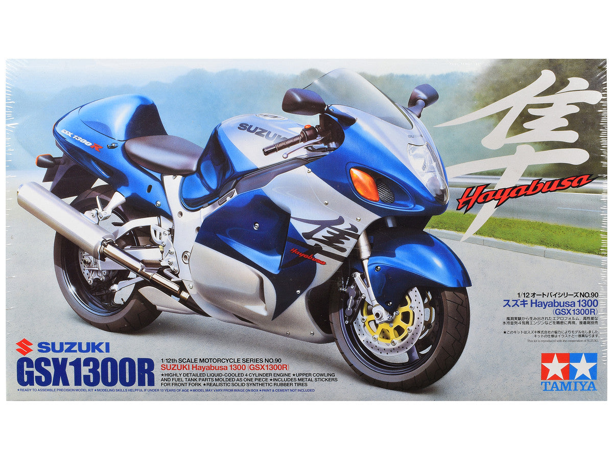 Model Kit Suzuki GSX1300R Hayabusa Motorcycle 1/12 Scale Model by Tamiya by Tamiya