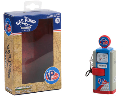 1948 Wayne 100-A Gas Pump "VP Racing Fuels" Blue and Gray "Vintage Gas Pumps" Series 13 1/18 Diecast Model by Greenlight by Greenlight